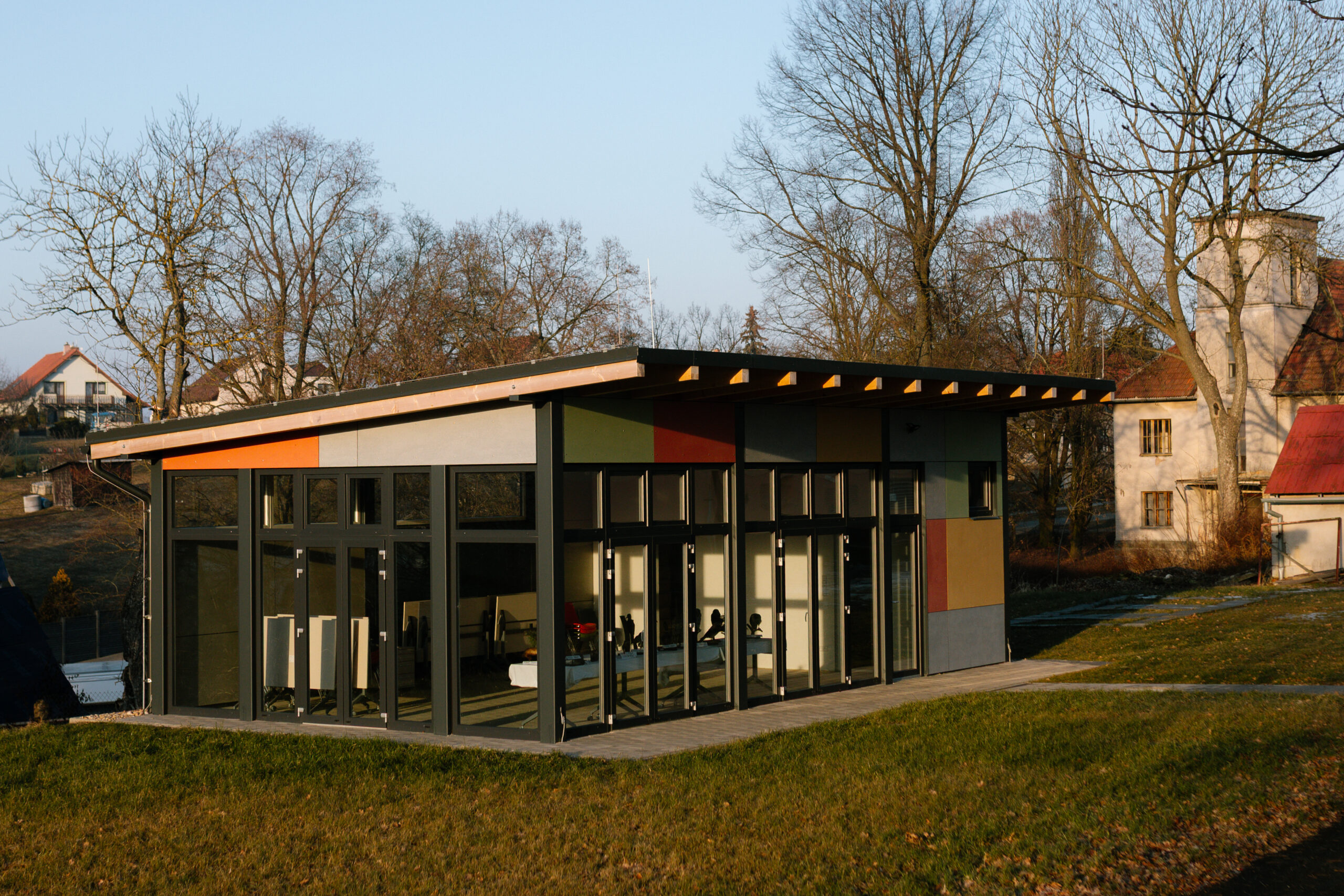 Projekt výstavby venkovní učebny