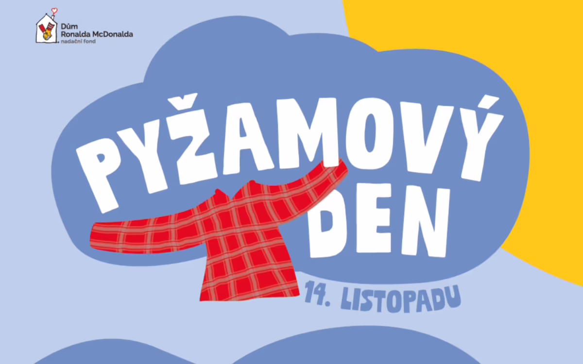 Pyžamový den – podpora rodin s vážně nemocnými dětmi